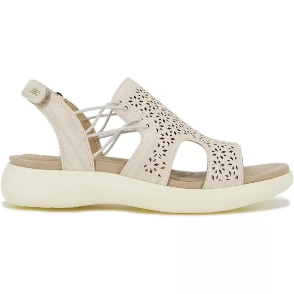 JBU Francis Women's Comfort Casual Adjustable Ankle Strap Open Toe Fashion Sandal