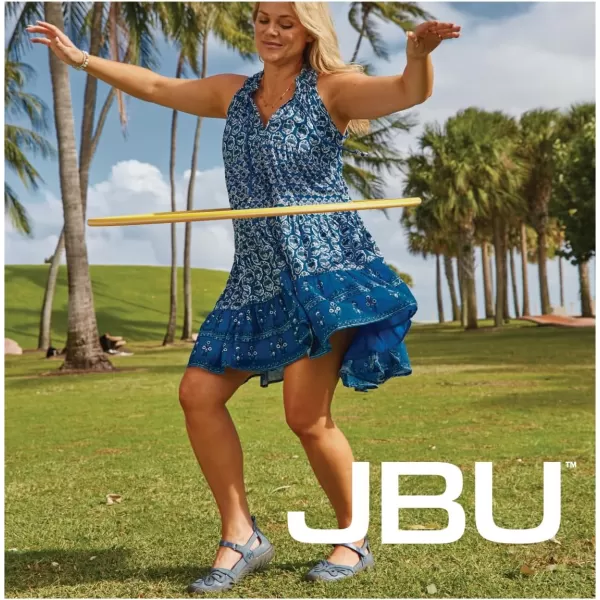 JBU Magnolia Women’s Comfort Casual Classic Mary Jane Flats Fashion Shoes