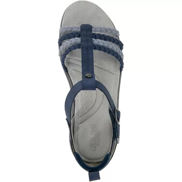JBU Prague Women's Comfort Casual Adjustable Ankle Strap Flat Open Toe Classic Fashion Sandals