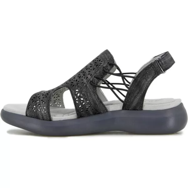 JBU Francis Women's Comfort Casual Adjustable Ankle Strap Open Toe Fashion Sandal
