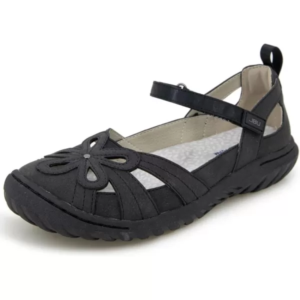 JBU Magnolia Women’s Comfort Casual Classic Mary Jane Flats Fashion Shoes