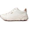 imageJBU Silene Womens Comfort Casual Lace Up Low Top Fashion SneakerBoneTan