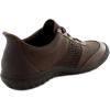 imageJBU Womens Veronica Touchless Easy Slip On Comfort Casual Flat SneakerDk Brown