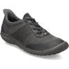 imageJBU Womens Veronica Touchless Easy Slip On Comfort Casual Flat SneakerCharcoalTeal