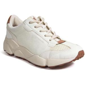 imageJBU Silene Womens Comfort Casual Lace Up Low Top Fashion SneakerBoneTan