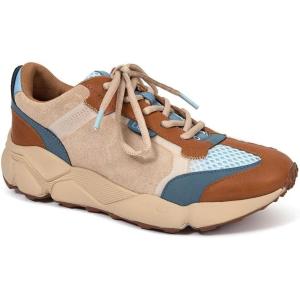 imageJBU Silene Womens Comfort Casual Lace Up Low Top Fashion SneakerOatmilkMulti
