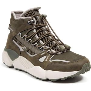 imageJBU Womens Gripper Mid Top Fashion Comfort Casual SneakerGreen
