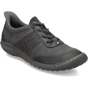 imageJBU Womens Veronica Touchless Easy Slip On Comfort Casual Flat SneakerCharcoalTeal