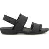 imageJBU Womens Fashion Flat SandalBlack