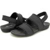 imageJBU Womens Fashion Flat SandalBlack