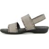 imageJBU Womens Fashion Flat SandalGunmetal