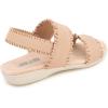 imageJBU Womens Fashion Flat SandalRose