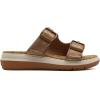 imageJBU Womens Fashion Wedge SandalBrown Shimmer