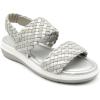 imageJBU Womens Fashion Wedge SandalGreySilver