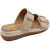 imageJBU Womens Fashion Wedge SandalTaupe Shimmer