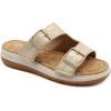 imageJBU Womens Fashion Wedge SandalTaupe Shimmer