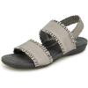 imageJBU Womens Fashion Flat SandalGunmetal