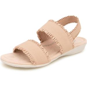 imageJBU Womens Fashion Flat SandalRose