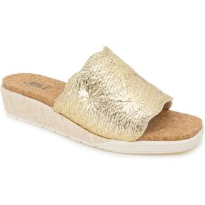 imageJBU Womens Fashion Wedge SandalCreamChampagne