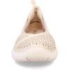 imageJBU Emma Womens Comfort Casual Classic Loafer Flat Fashion ShoesCream Shimmer