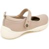 imageJBU Womens Merry Mary Jane FlatTaupe