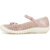 imageJBU Womens Ramy Mary Jane FlatBlush Shimmer
