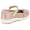 imageJBU Womens Ramy Mary Jane FlatBlush Shimmer