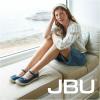 imageJBU Womens Ramy Mary Jane FlatBlush Shimmer