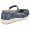 imageJBU Womens Ramy Mary Jane FlatNavy Shimmer