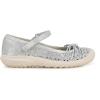 imageJBU Womens Ramy Mary Jane FlatSilver Shimmer