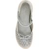 imageJBU Womens Ramy Mary Jane FlatSilver Shimmer