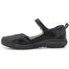 imageJBU Womens Raven Fashion Comfort Casual Classic Mary Jane FlatBlackShimmer