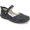 imageJBU Womens Raven Fashion Comfort Casual Classic Mary Jane FlatBlackShimmer