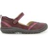 imageJBU Womens Raven Fashion Comfort Casual Classic Mary Jane FlatMerlotShimmer