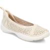 imageJBU Emma Womens Comfort Casual Classic Loafer Flat Fashion ShoesCream Shimmer