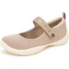 imageJBU Womens Merry Mary Jane FlatTaupe