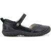 imageJBU Womens Raven Fashion Comfort Casual Classic Mary Jane FlatBlackShimmer