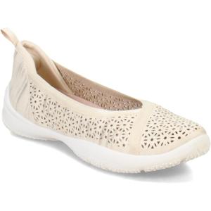 imageJBU Emma Womens Comfort Casual Classic Loafer Flat Fashion ShoesCream Shimmer