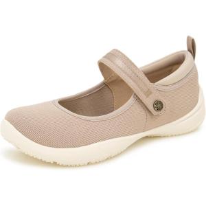 imageJBU Womens Merry Mary Jane FlatTaupe