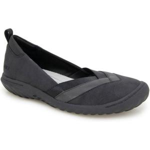 imageJBU Womens Salma Loafer FlatBlackShimmer