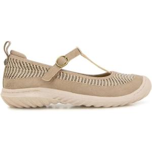 imageJBU Womens Summer Mary Jane FlatTaupe