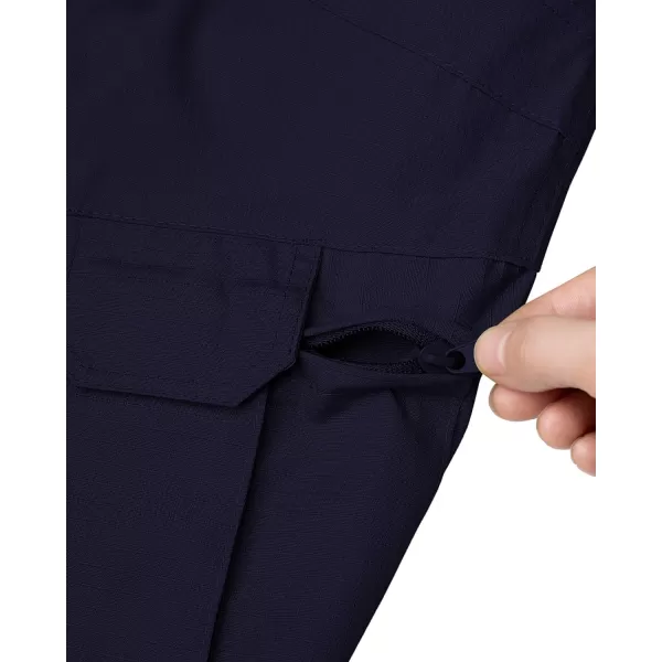 Alimens &amp; Gentle Men's Cargo Short Elastic Waist Multi-Pocket Outdoor Military Tactical Shorts