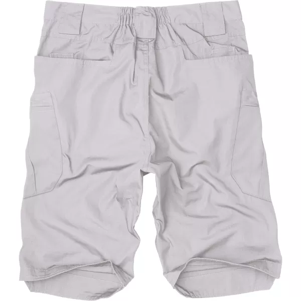 Alimens &amp; Gentle Men's Cargo Short Elastic Waist Multi-Pocket Outdoor Military Tactical Shorts