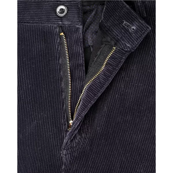 Alimens &amp; Gentle Men's Corduroy Pant Straight Fit Flat-Front Casual Chino Pants
