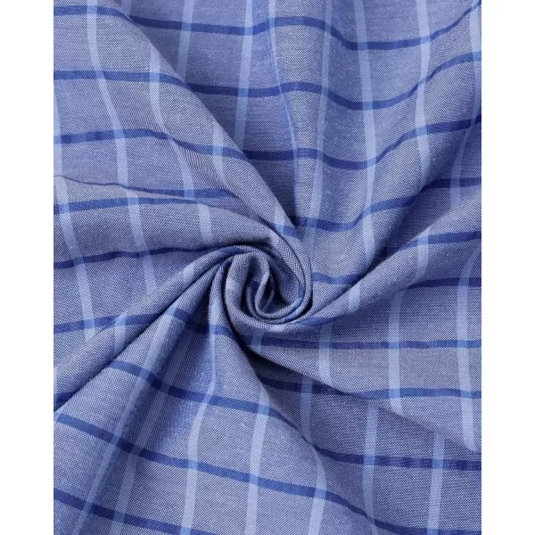Alimens &amp; Gentle Mens Solid Oxford Shirt Long Sleeve Button Down Shirts with Pocket