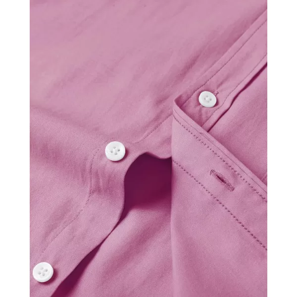Alimens &amp; Gentle Mens Solid Oxford Shirt Long Sleeve Button Down Shirts with Pocket