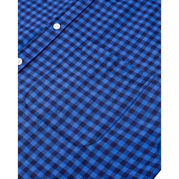 Alimens &amp; Gentle Mens Solid Oxford Shirt Long Sleeve Button Down Shirts with Pocket
