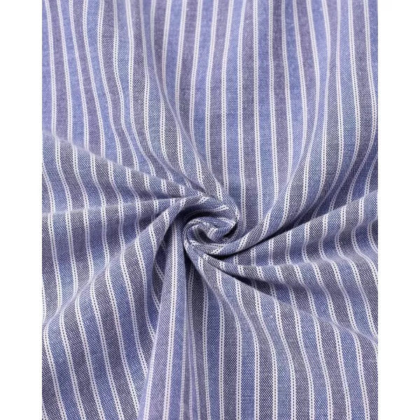 Alimens &amp; Gentle Mens Solid Oxford Shirt Long Sleeve Button Down Shirts with Pocket