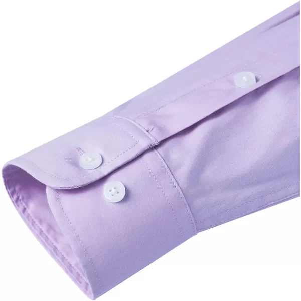 Alimens &amp; Gentle Mens Solid Oxford Shirt Long Sleeve Button Down Shirts with Pocket