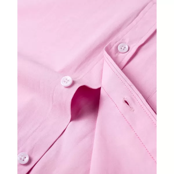 Alimens &amp; Gentle Mens Solid Oxford Shirt Long Sleeve Button Down Shirts with Pocket